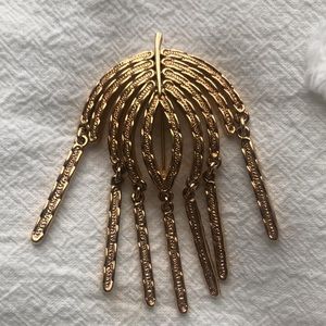 Vtg Sara Conventry pin brooch 7 dangling rods